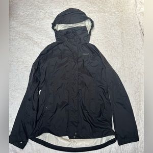 Marmot Rain Jacket/ Wind Breaker w/ Breathable Sleeves & Adjustable Hood